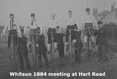 Hartlepool - Bicycle Club Grounds : Image credit Hartlepool History then and now
